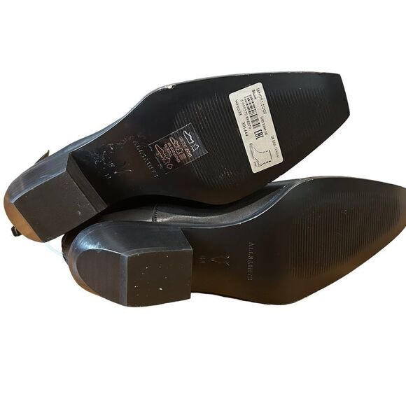 Revolve AllSaints Lenora Leather Ankle Boots NWOT - Picture 9 of 11